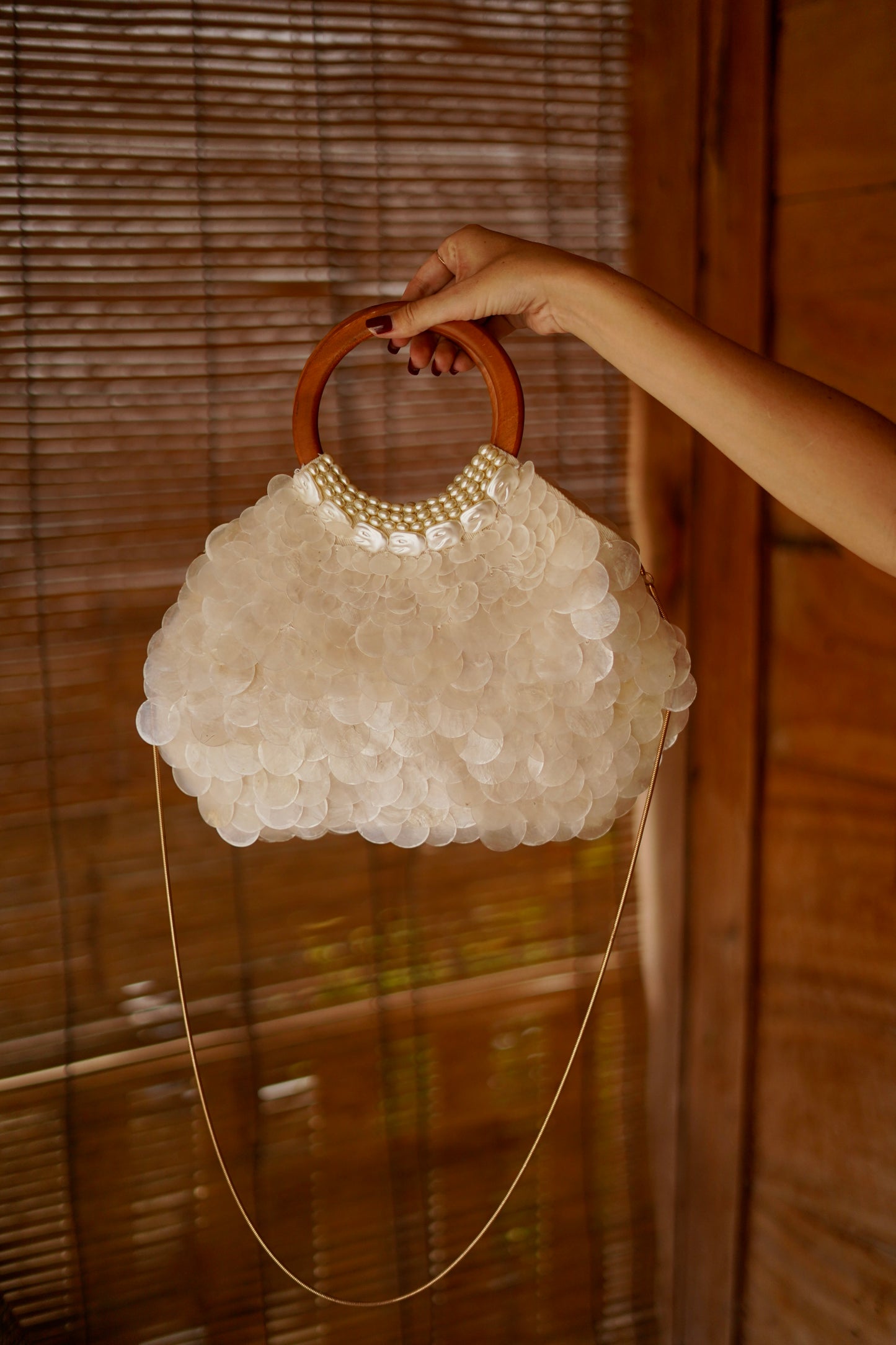 Zia- Seashell Tote Bag